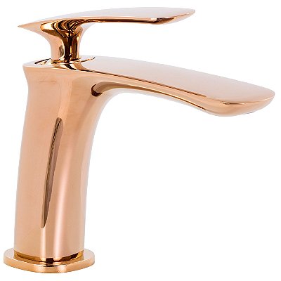 MISTURADOR MONOCOMANDO BICA BAIXA ROSE GOLD MIST17