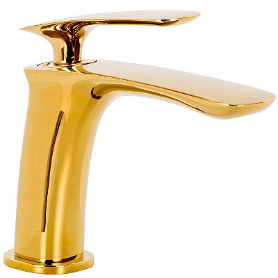 MISTURADOR MONOCOMANDO BICA BAIXA GOLD DOURADO MIST17