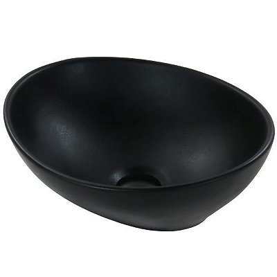 CUBA DE APOIO OVAL PRETO FOSCO RUSTIC CUBA01