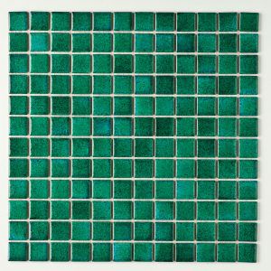 PASTILHA DE PORCELANA ATLAS  2,5X2,5CM BERMUDA SG8348 VERDE