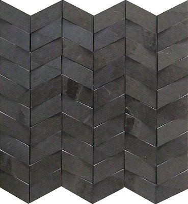 REVESTIMENTO PEDRA NATURAL ARDÓSIA PRETO 30X30CM