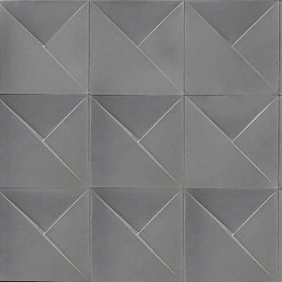 REVESTIMENTO DE PAREDE CIMENTÍCIO SQUADRO 39,5X39,5CM