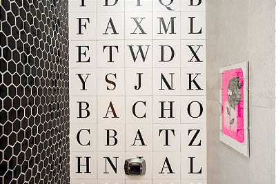 REVESTIMENTO LETTER DE A á Z ACETINADO 19X19CM