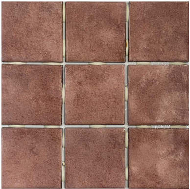 PASTILHA CERAMICA DIVERSITA CORAL  10X10 CM BRILHANTE