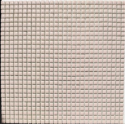 PASTILHA DE PORCELANA MINI 1X1 CM ROSA BRILHANTE IDEAL PARA MOSAICO