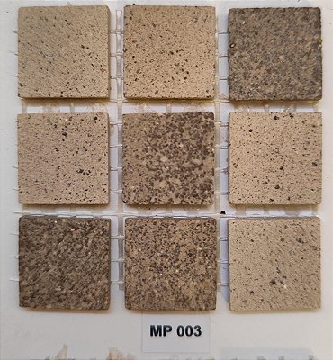PASTILHA DE PORCELANA 2X2 MASSA ÚNICA RUSTICA ANTIGA PARA FACHADA MP003