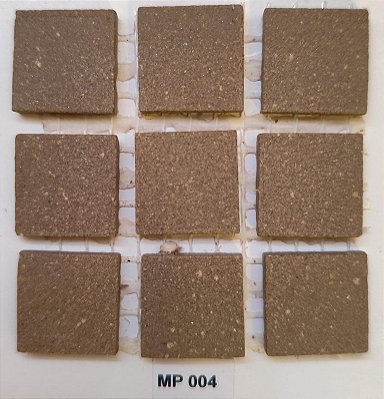 PASTILHA DE PORCELANA 2X2 MASSA ÚNICA RUSTICA ANTIGA PARA FACHADA MP004