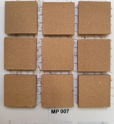 PASTILHA DE PORCELANA 2X2 MASSA ÚNICA RUSTICA ANTIGA PARA FACHADA MP007