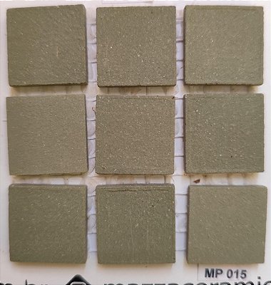 PASTILHA DE PORCELANA 2X2 MASSA ÚNICA RUSTICA ANTIGA PARA FACHADA MP015