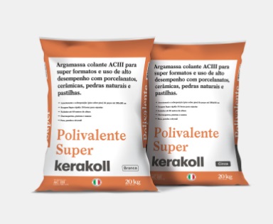 ARGAMASSA COLANTE POLIVALENTE SUPER AC3 - BRANCA 20KG
