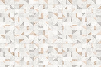 PORCELANATO DAMME TERRAZO DECOR AR12066 ACETINADO 61X121CM
