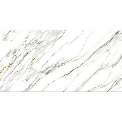 REVESTIMENTO FLEXÍVEL BRILHO CALACATTA GOLD PREMIUM PLACA DE 100X200CM (2m²)