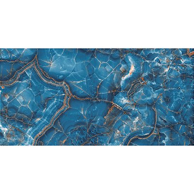 REVESTIMENTO FLEXÍVEL BRILHO QUARTZO AZUL PLACA DE 100X200CM (2M²)