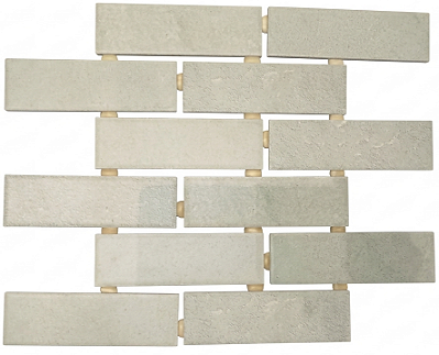 PASTILHA DE CERÂMICA OMD16419 ATLAS 5X15 JA CINZA ACETINADO