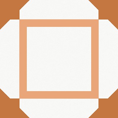 AZULEJO DECORATIVO ATLAS TAZA 20X20CM OMD16188 ESPECIAL