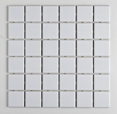 PASTILHA DE PORCELANA ATLAS 5X5 BRANCO BRILHANTE B2140