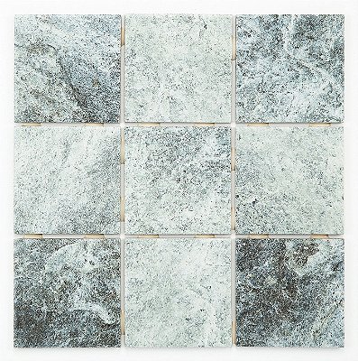 PASTILHA DE CERÂMICA ATLAS 10X10 FIJI OMD14952 CINZA ESVERDEADO