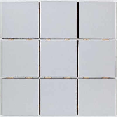 PASTILHA CERÂMICA ATLAS 10X10 VOLANS OB5250 CINZA CLARO BRILHANTE