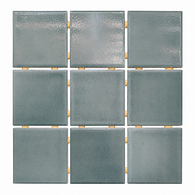 PASTILHA CERÂMICA ATLAS 10X10 PELOTAS OBD15590 VERDE ACETINADO