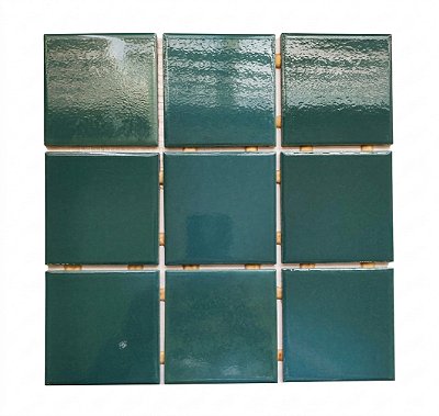 PASTILHA CERÂMICA ATLAS 10X10 VERDE OBD15637 VERDE BRILHANTE