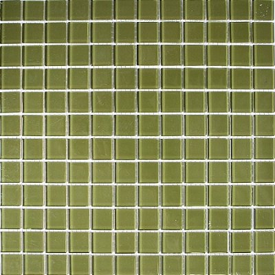 PASTILHA DE VIDRO CRISTAL GLASS VERDE CG24