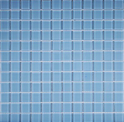 PASTILHA DE VIDRO CRISTAL GLASS AZUL CG25 2,3X2,3