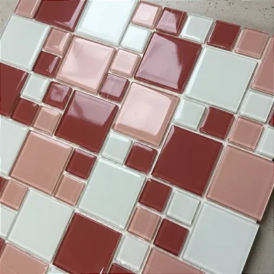 PASTILHA DE VIDRO CRISTAL 5X5 / 2,5X2,5 MUTAÇÃO VINHEDOS DO CHILE HS3HS1