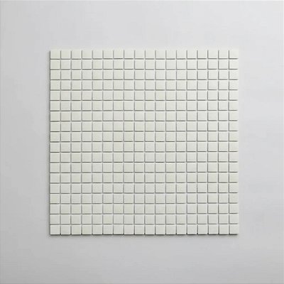 PASTILHA DE VIDRO RESINADA ORIENTAL BRANCO OFF WHITE K1 2X2