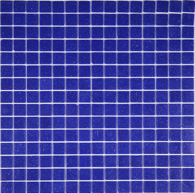 PASTILHA DE VIDRO 2X2 ORIENTAL RESINADA AZUL ROYAL  K35