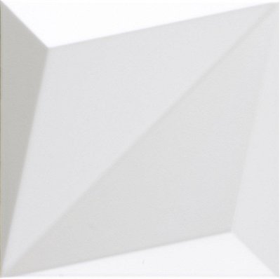 DUNE ORIGAMI WHITE 25X25 CM