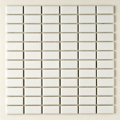 PASTILHA DE PORCELANA ATLAS 2,5X5,0 ÁRTICO JR M6249 BRANCO ACETINADO