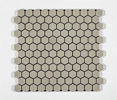 PASTILHA DE PORCELANA ATLAS HEXAGONAL AVEIRO M12200 BEGE