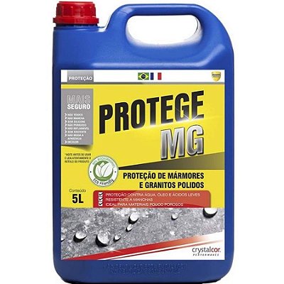 PROTEGE MG - PROTEÇÃO DE MÁRMORE E GRANITOS POLIDOS 5 LITROS - PERFORMANCE ECO