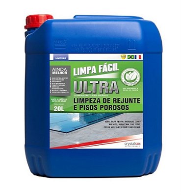 LIMPA FÁCIL ULTRA LIMPEZA DE REJUNTE E PISOS POROSOS 20 LITROS - PERFORMANCE ECO