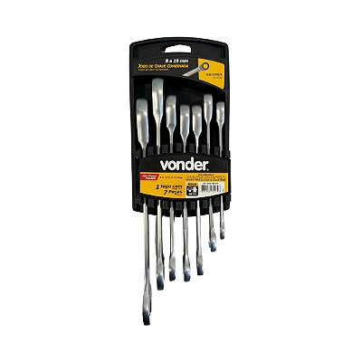 Jogo De Chave Combinada Com Catraca VONDER 8MM A 19MM