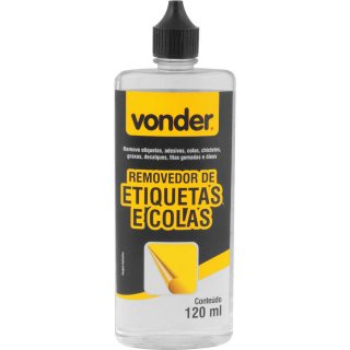 REMOVEDOR VONDER P/ ETIQUETAS E COLAS 120ML