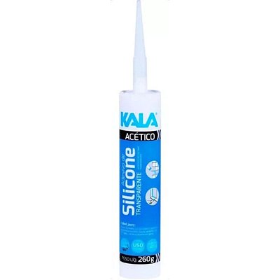 SILICONE ACÉTICO KALA TRANSPARENTE 260G