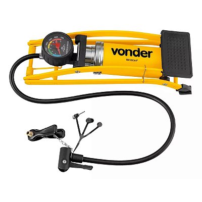 BOMBA ENCHER PNEUS COM PEDAL VONDER