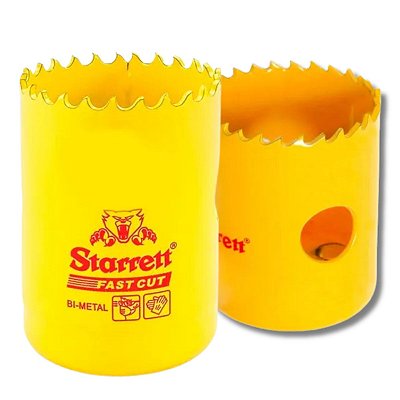 Serra Copo Starrett 1.3/8 Polegadas Modelo FCH0138-G Bi-Metal 1 Peça Excelente Qualidade e Original.
