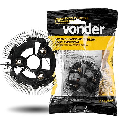 Resistência Para Ducha Chuveiro Elétrico 127 V De 3 Temperaturas Vonder Excelente Qualidade Original