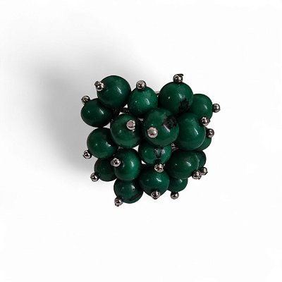 Anel semente esmeralda