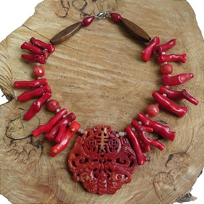 Colar Mandala da paixão