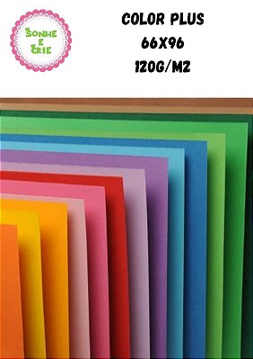 FOLHA GRÁFICA  COLOR PLUS 66X96 (GRANDE) 120G/M2
