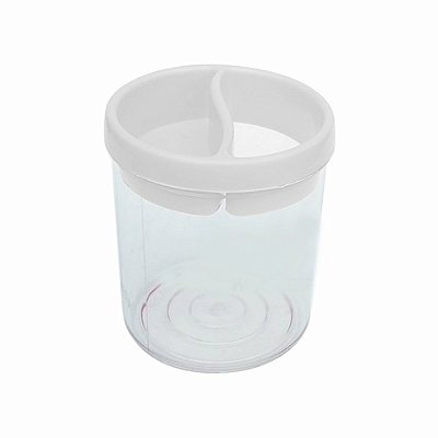 PORTA LAPIS ACRÍLICO PARA FOTO 350ML  OS TONS DE CORES DA TAMPA PODEM VARIAR DE ACORDO COM CADA DISPOSITIVO E LOTE