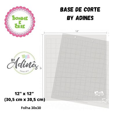 BASE DE CORTE 12"X12" (30,5CM X 30,5CM) - BY ADINES - FOLHA 30X30