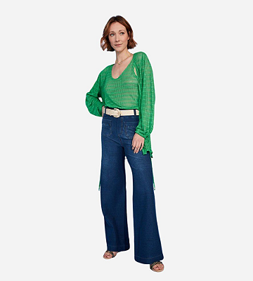 Calça Charlotte Wide Leg