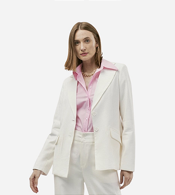 Blazer Alfaiataria Bicudo Elegante