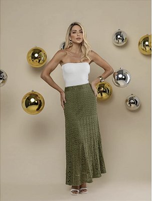 Saia Tricô Longa Serenite