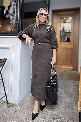 Vestido Tricô Lívia