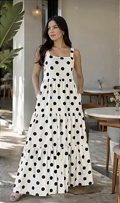 Vestido Três Marias Poá